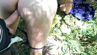 Nympho Teen Fucked by Woodcutter in Forest with Big Natural Tits - Erin Electra