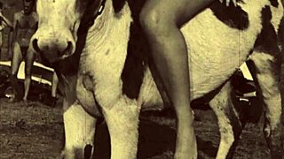 Dark Lantern Entertainment Presents Beauty Bent Over in Vintage Beast Scene