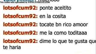 I say 'me corro rico' while cumming with valerymiller in web chat
