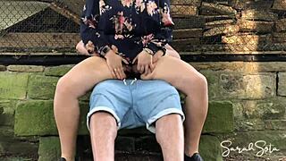 Fucking In Abandoned Barnyard Outdoor Sex