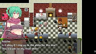 Thief in Abyss RPG Hentai Begs for Huge Dirty Cock on Record