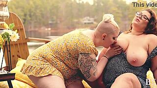 Huge Lesbian Licks Pussy In Bisexual Sex Scene With Tits And Ass