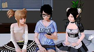 just chilling with Harem Hotel 120 at the anime spot