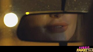 Female Fake Taxi Dirty Driver Gargles Coppers Cum