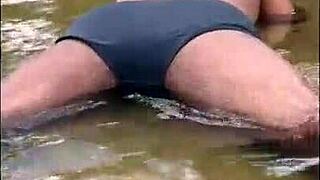 After a refreshing river bath, we had a steamy fuck