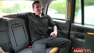 Female Fake Taxi Dirty Driver Gargles Coppers Cum