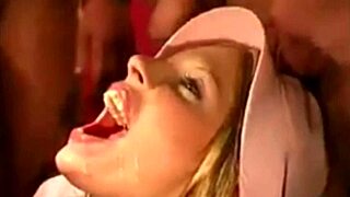 i joined a wild bukkake gang bang with big cocks and anal creampies everywhere!