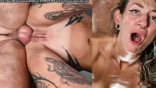 Extreme rough anal hard pounding during first time porn audition