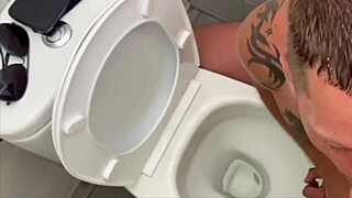 Wow! Toilet Gay Blowjob Compilation in Public Outdoor Spots
