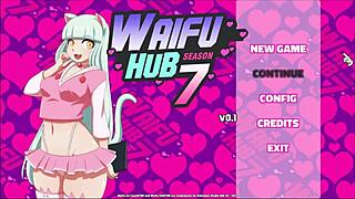 Waifu Hub S7 - Rumi MHA Parody, Suckin’ Bunny Blowjob!