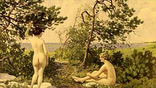 Hey, check out this vintage erotic art collection today