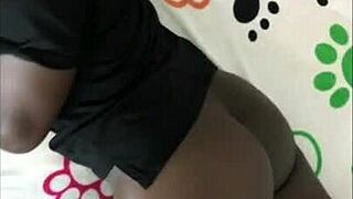 met a venezuelan girl online and drilled her ebony ass right away