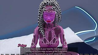 Stranded In Space 6 Shows Robot Paige's First Encounter