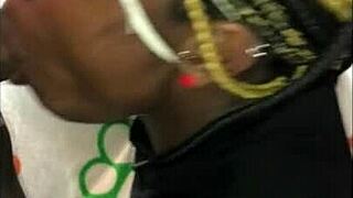 met a venezuelan girl online and drilled her ebony ass right away