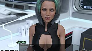 Stranded in Space 56! One Step Closer With Curvy Teen in Sexy Anime Outfit for Hot Cumshot!