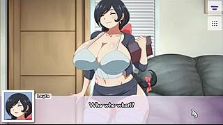 Waifu Hub S7 - Rumi MHA Parody Hentai Game Ep 4 with Massive Facial Bukkake