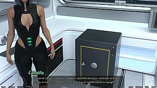 Stranded in Space 56! One Step Closer With Curvy Teen in Sexy Anime Outfit for Hot Cumshot!