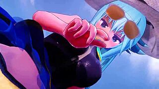 konosuba sex in bikini anime hentai