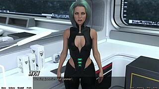 Stranded in Space 56! One Step Closer With Curvy Teen in Sexy Anime Outfit for Hot Cumshot!