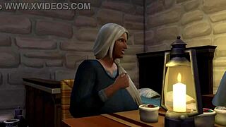 Ever Seen Sims 4 Parody with Egyptian Milf Handjob Action?