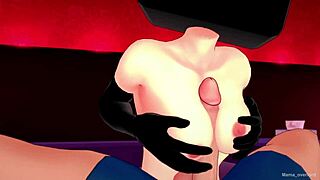 Damn, This Hentai 3D Minecraft Chick in Fishnets Is Hot! 😜