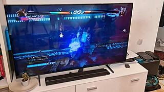 stepsister rides brother's best friend while he games, squirting hard