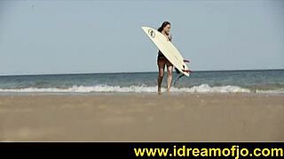 Surfs Up On The Beach
