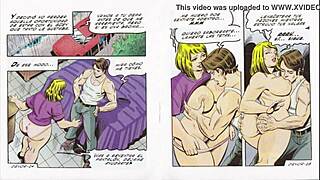 Mexican Comic Porn: Gordibuena Swallows It All in Wild Action.