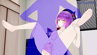 yuzuki choco and tokoyami towa intense hentai sex