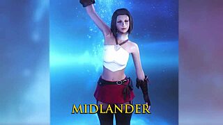 Hey, check this black guy banging Final Fantasy XIV characters hard!