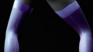 striptease by hot blonde dancing to music in 3d porn