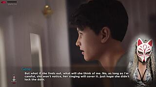 peeping on sexy milf in bath, ms denvers ep 14