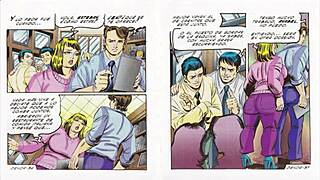 Mexican Comic Porn: Gordibuena Swallows It All in Wild Action.