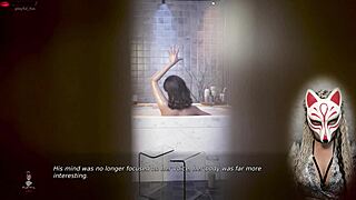 peeping on sexy milf in bath, ms denvers ep 14