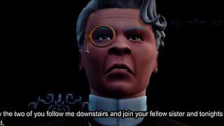 i turned three whores into vampire brides with nosferatu in sims 4.