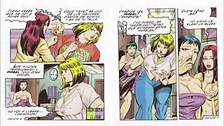 Mexican Comic Porn: Gordibuena Swallows It All in Wild Action.