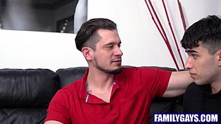 Step Uncle Slams Step Nephew in Raw Gay Action