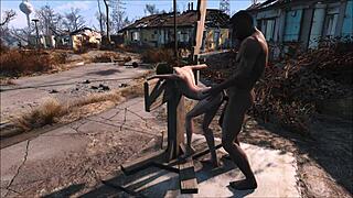Fallout 4 Sanctuary Training with Brutal Hentai Fucking!