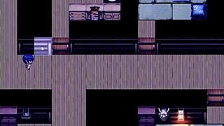 Tanned Girl Natsuki Pees in Forest at Night