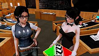 3D animated harem hotel adventure