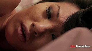 Hey, watch Asa Akira open her tight butt for anal!