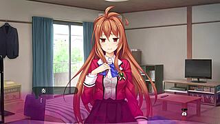 Hentai game with bukkake and animecum themes