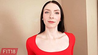yo, celestina blooms in red bodysuit is fire! casting blue-eyed beauty now 🔥