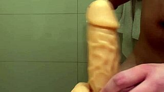 training my ass for prolapse with toys, part 2, yikes! 😅