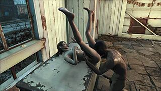 Fallout 4 Sanctuary Training with Brutal Hentai Fucking!