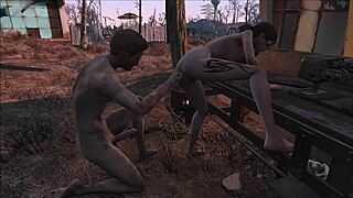 Fallout 4 Sanctuary Training with Brutal Hentai Fucking!