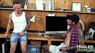 trailertrashboys colton blue and ryan sebastian go raw and rough
