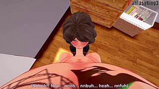 I’m obsessed with Aunt Cass blowjob from Cassidy Hamada in Big Hero fantasy!