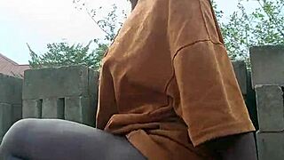 crazybitch showing her ass dance moves to her family members and they were really proud