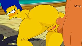 Man, assembling hentai like Simpsons Marge is crazy stuff